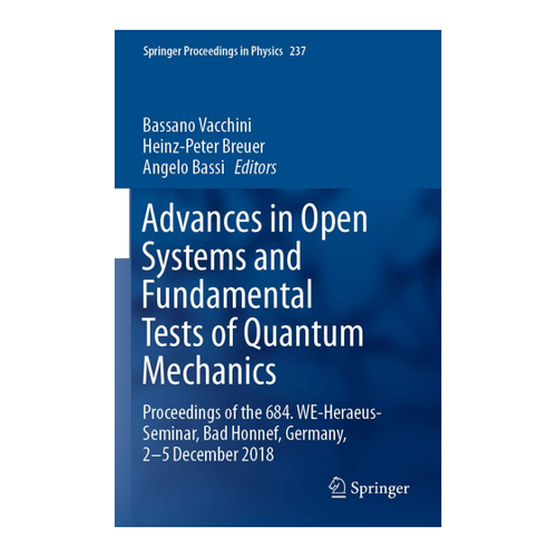 Bild von Advances in Open Systems and Fundamental Tests of Quantum Mechanics