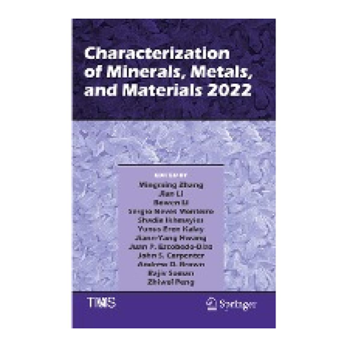 Bild von Characterization of Minerals, Metals, and Materials 2022 - Einblicke und Anwendungen