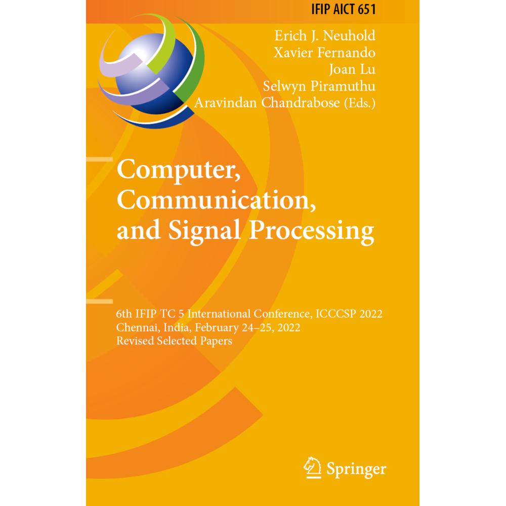 Bild von Computer, Communication, and Signal Processing, Fachbücher