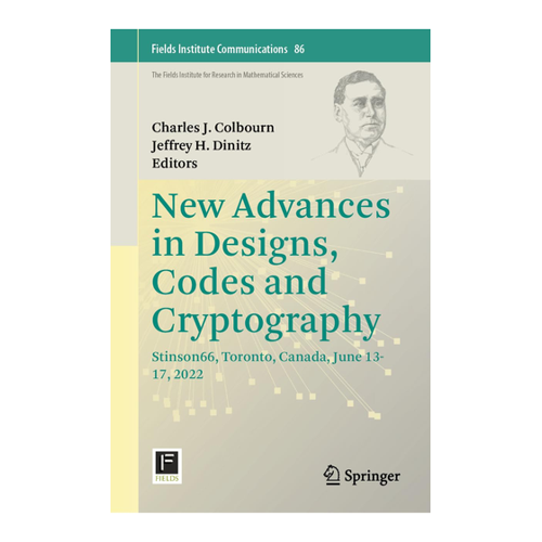 Bild von New Advances in Designs, Codes and Cryptography