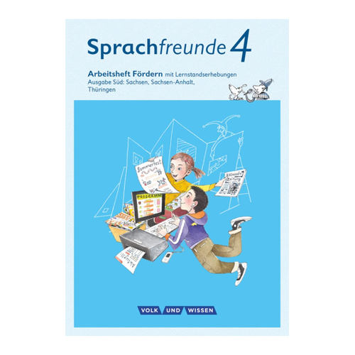 Bild von Sprachfreunde - Sprechen - Schreiben - Spielen - Arbeitsheft für das 4. Schuljahr