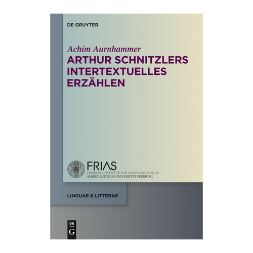 Bild von Arthur Schnitzlers intertextuelles Erzählen