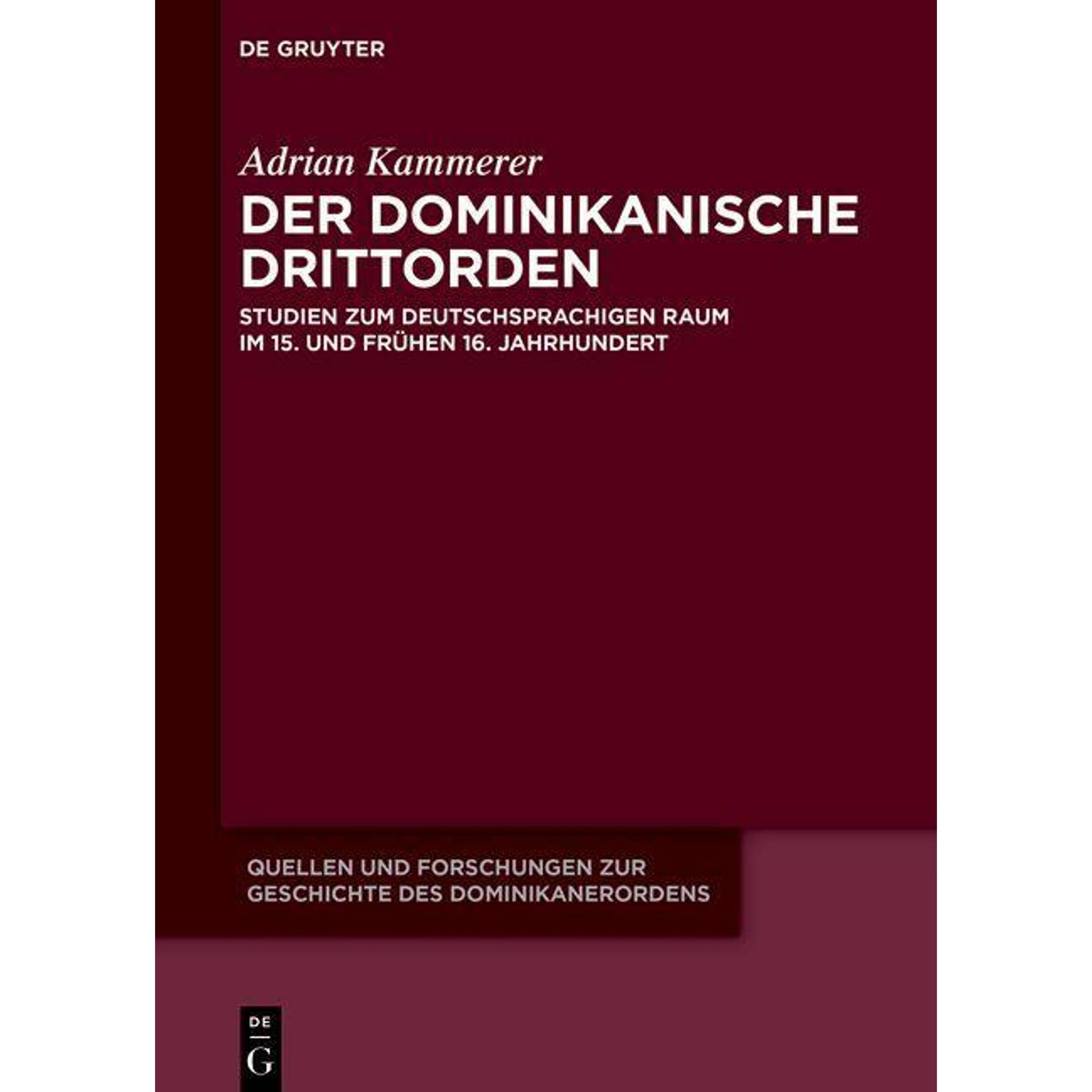 Bild von Kammerer:Der dominikanische Drittorden, Fachbücher von Adrian Kammerer