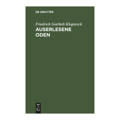 Bild von Auserlesene Oden: Eine tiefgehende Betrachtung