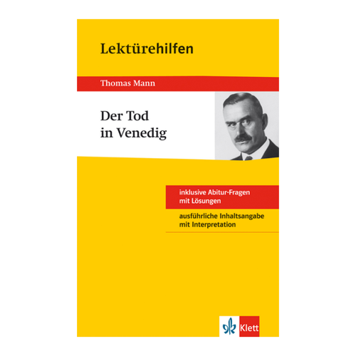 Bild von Klett Lektürehilfen - Thomas Mann, Der Tod in Venedig: Interpretationshilfe für Oberstufe und Abitur
