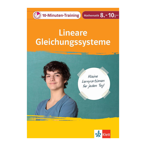 Bild von Klett 10-Minuten-Training Mathematik - Lineare Gleichungssysteme