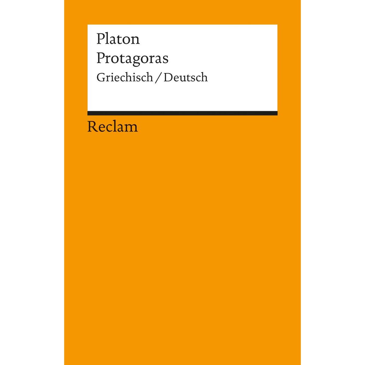Bild von Protagoras, Fachbücher von Platon