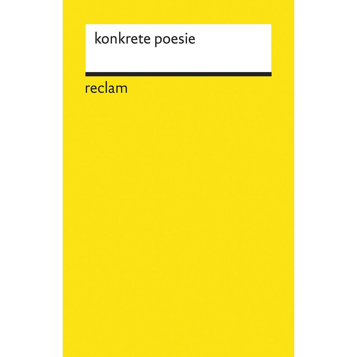 Bild von konkrete poesie, Belletristik von Eugen Gomringer