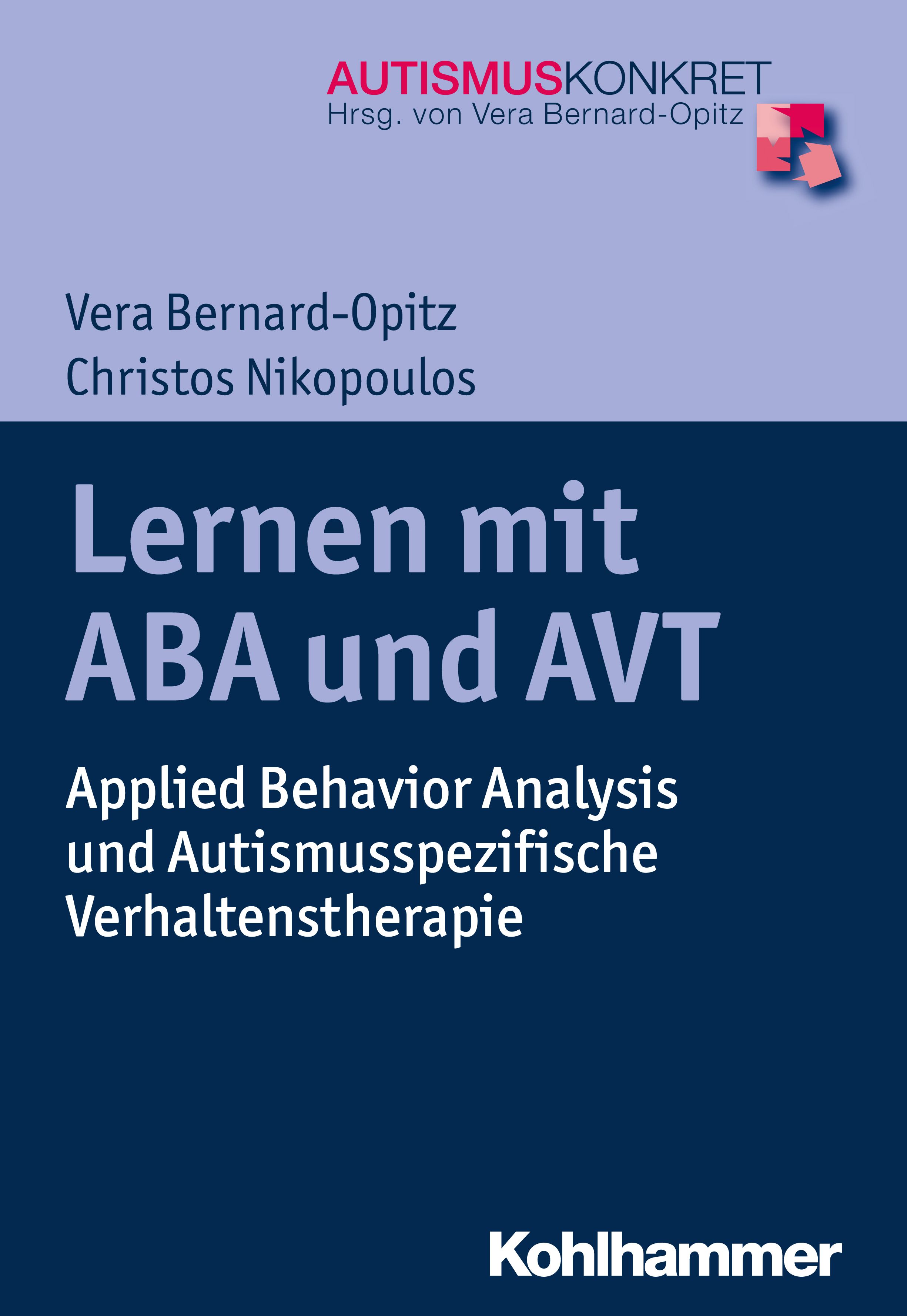 Bild von Bernard-Opitz, Vera: Lernen mit ABA und AVT