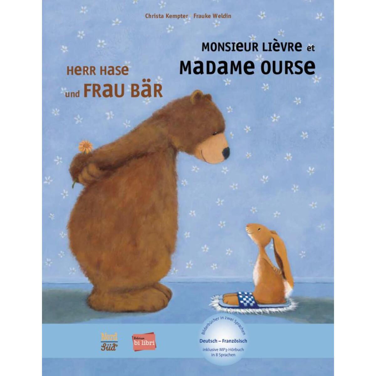 Bild von Herr Hase & Frau Bär: Kinderbuch Deutsch-Französisch mit MP3-Hörbuch zum Herunterladen (Herr Hase und Frau Bär)