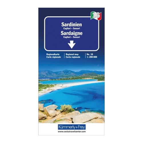 Bild von KuF Italien Regionalkarte 16. Sardinien – Ihre praktische Reisebegleiterin
