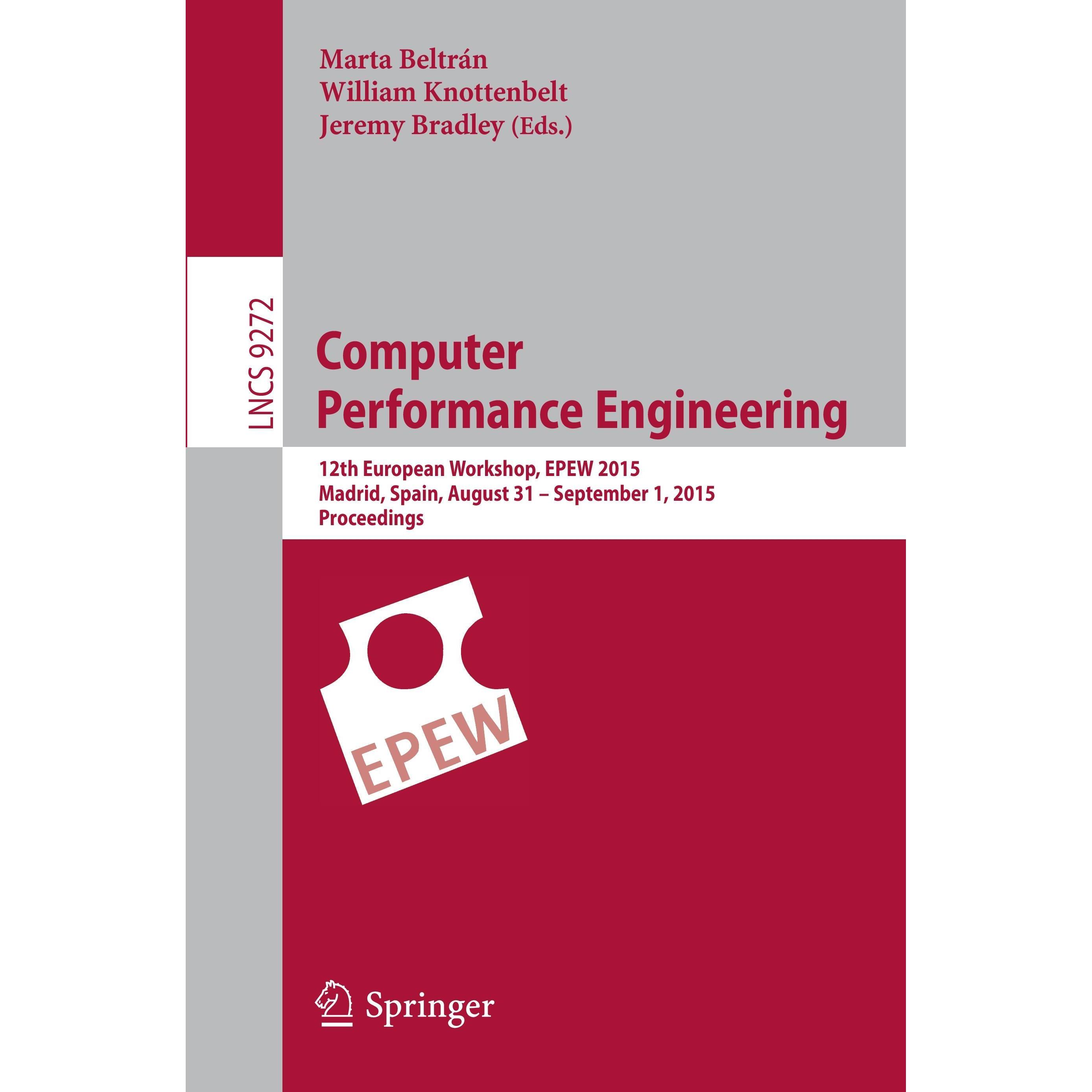 Bild von Computer Performance Engineering, Fachbücher