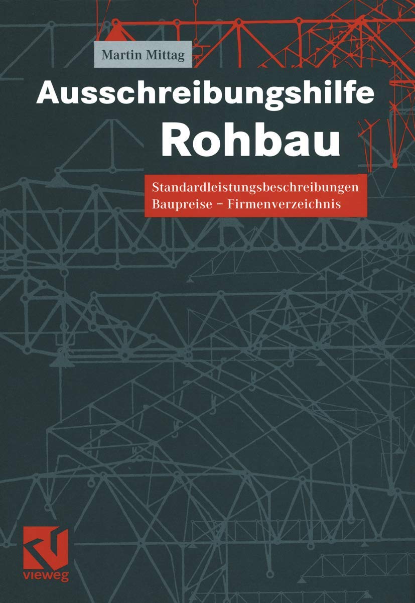 Bild von Ausschreibungshilfe Rohbau: Standardleistungsbeschreibungen — Baupreise — Firmenverzeichnis