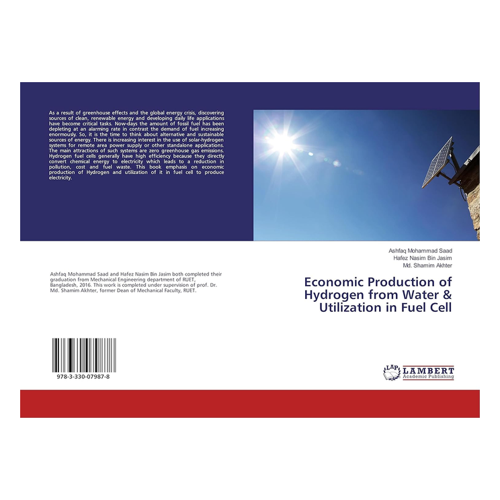 Bild von Economic Production of Hydrogen from Water & Utilization in Fuel Cell