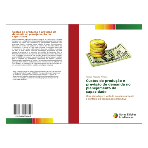 Bild von Pessotto Almeida, Rodrigo: Custos de produção e previsão de demanda no planejamento da capacidade