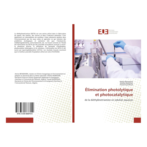 Bild von Benomara, Amina: Élimination photolytique et photocatalytique