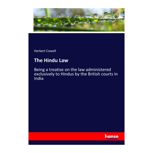 Bild von The Hindu Law: Ein umfassendes Werk über das hinduistische Recht