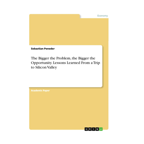 Bild von The Bigger the Problem, the Bigger the Opportunity – Produktcheck