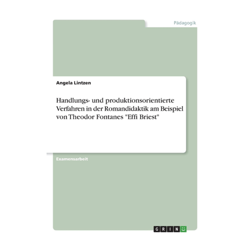 Bild von Handlungs- und produktionsorientierte Verfahren in der Romandidaktik