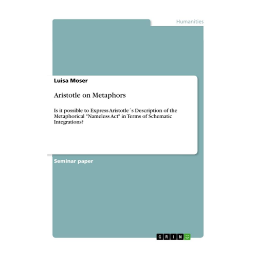 Bild von Aristotle on Metaphors: Ein tiefgehender Einblick