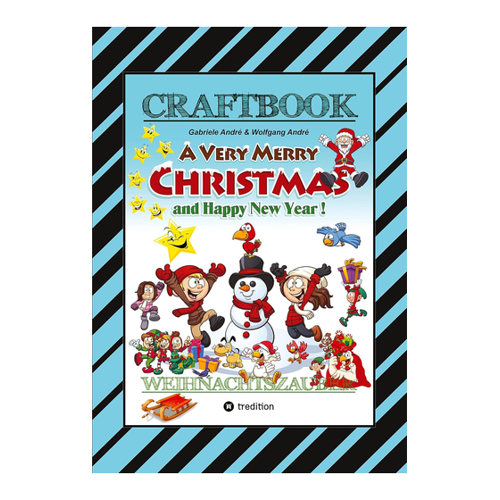 Bild von CRAFTBOOK - Zauberhafte Weihnachtsgeschichten: Malbuch, Bastelbuch und Spielebuch