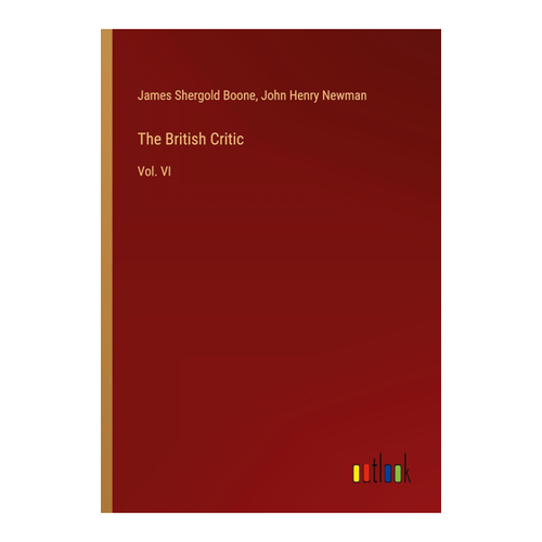 Bild von The British Critic: Vol. VI, Boone, James Shergold