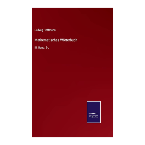 Bild von Mathematisches Wörterbuch von Ludwig Hoffmann