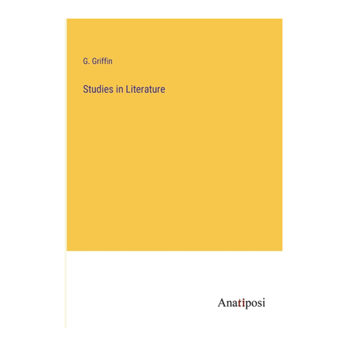 Bild von Studies in Literature von Griffin, G. – Ein umfassender Einblick