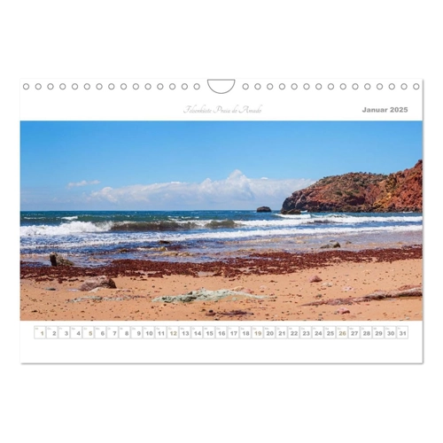 Bild von Portugal - Traumküste Costa Vicentina und Lagos (Wandkalender 2025 DIN A4 quer) - Einführung in die Schönheit Portugals