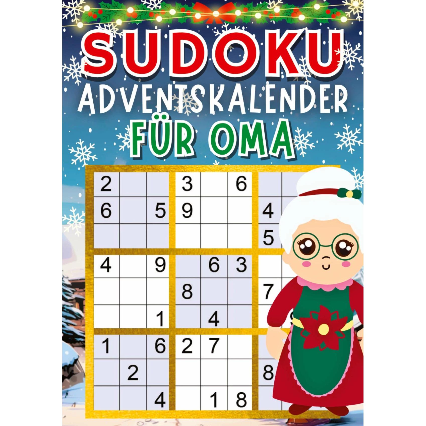 Bild von Verlag, Isamrätsel: Sudoku Adventskalender 2023 für Oma | Weihnachtsgeschenke für Oma