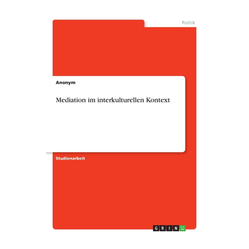 Bild von Anonymous: Mediation im interkulturellen Kontext