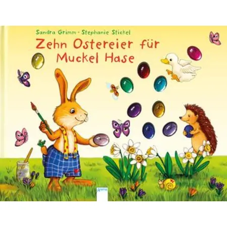 Bild von Zehn Ostereier für Muckel Hase, Kinderbücher von Sandra Grimm