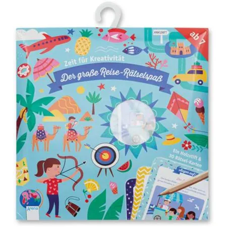 Bild von Der grosse Reise-Rätselspass, Kinderbücher von Aurore Meyer