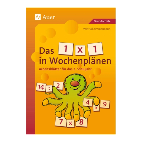 Bild von Das 1 x 1 in Wochenplänen, Klasse 2 – Ein effektives Lernmittel
