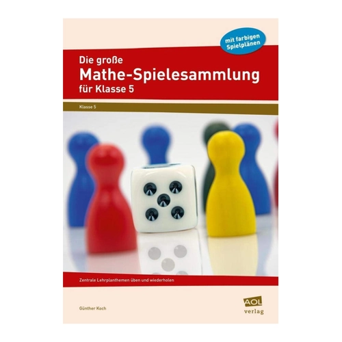 Bild von Die große Mathe-Spielesammlung für Klasse 5