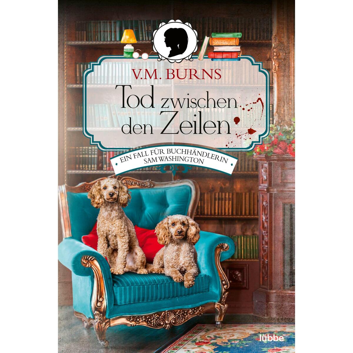 Bild von Tod zwischen den Zeilen, Belletristik von Angela Koonen, V. M. Burns