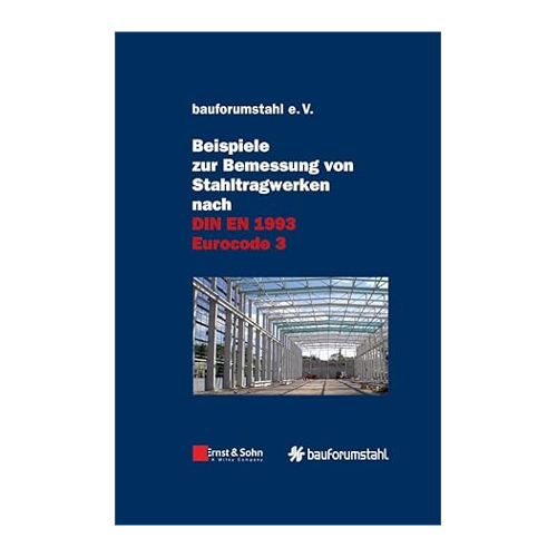Bild von Beispiele zur Bemessung von Stahltragwerken nach DIN EN 1993 Eurocode 3