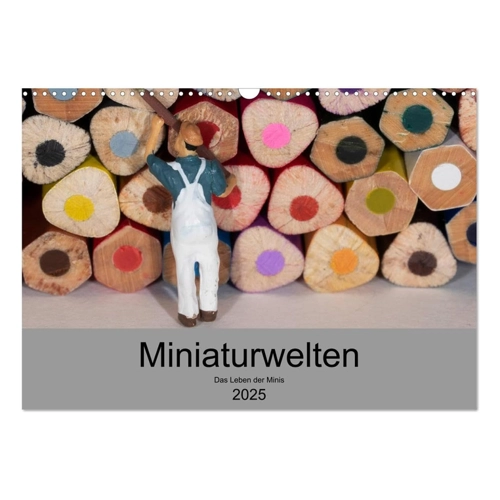 Bild von Miniaturen - Das Leben der Minis (Tischkalender 2025 DIN A5 quer) von CALVENDO