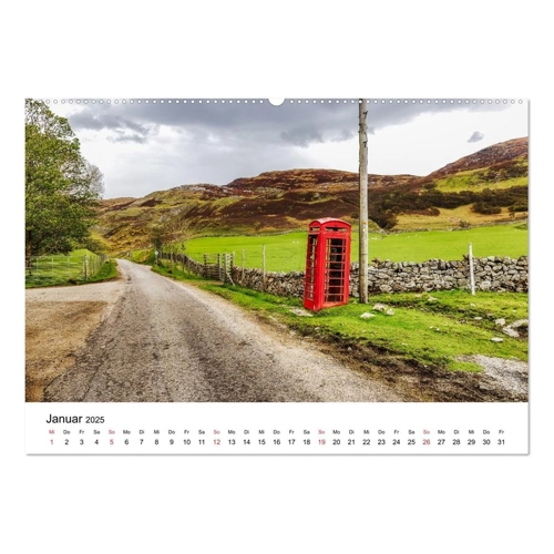 Bild von North Coast 500 - Schottlands Traumstraße Wandkalender 2025