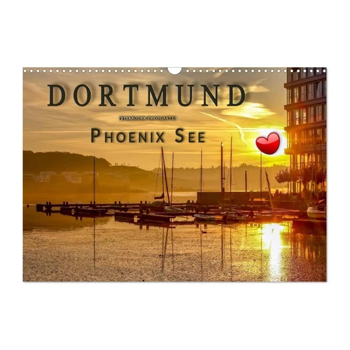 Bild von Dortmund Phoenix See (Wandkalender 2025 DIN A3 quer), CALVENDO Monatskalender, Roder, Peter: Dortmund Phoenix See (Wandkalender 2025 DIN A3 quer), CALVENDO Monatskalender