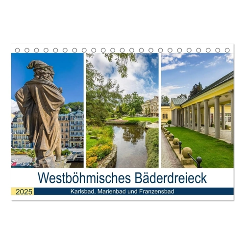 Bild von Viola, Melanie: Westböhmisches Bäderdreieck - Kalender 2025