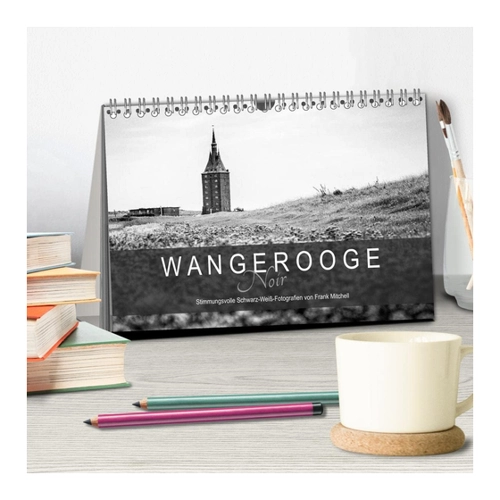 Bild von Wangerooge Noir - Hochwertiger Premium Wandkalender 2025