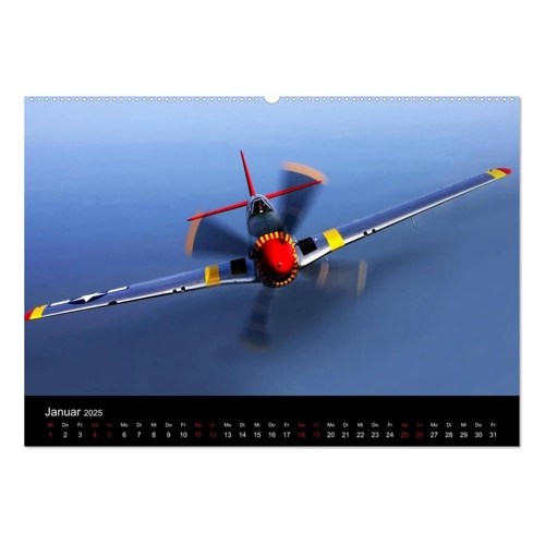 Bild von Oldtimer am Himmel (Wandkalender 2025 DIN A2 quer) von CALVENDO