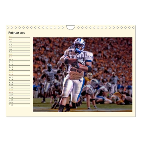 Bild von Roder, Peter: American Football - Taktik und Athletik (Wandkalender 2025 DIN A2 quer)