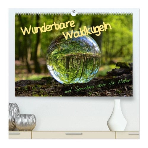 Bild von Wunderbare Waldkugeln - Premium Wandkalender 2025