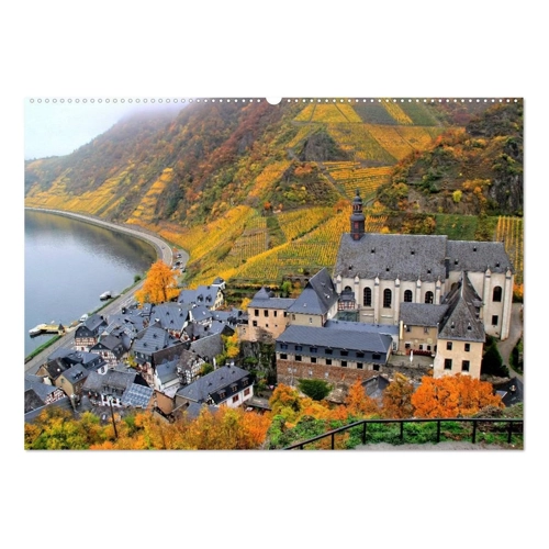 Bild von Eine Perle an der Mosel - Beilstein (Tischkalender 2025 DIN A5 quer)