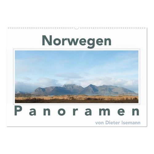 Bild von Norwegen - Panoramen ( hochwertiger Premium Wandkalender 2025 DIN A2 quer )