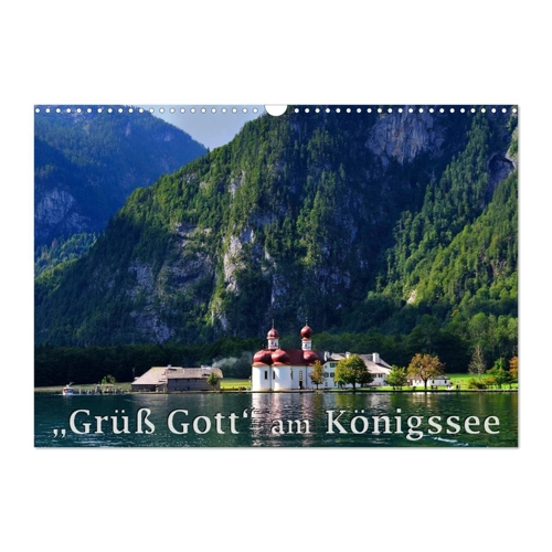 Bild von Grüß Gott am Königssee (Wandkalender 2025 DIN A3 quer)
