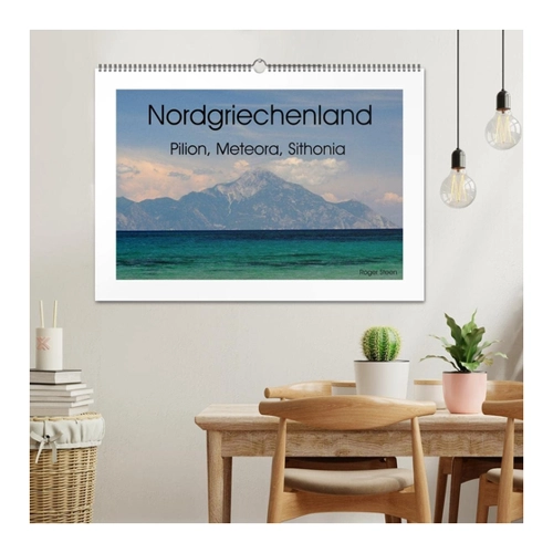 Bild von Nordgriechenland – Pilion, Meteora, Sithonia (Wandkalender 2025 DIN A4 quer)