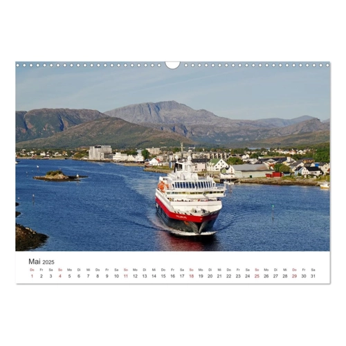 Bild von Pantke, Reinhard: FV 17 und Trondheim (Wandkalender 2025 DIN A3 quer) – CALVENDO Monatskalender